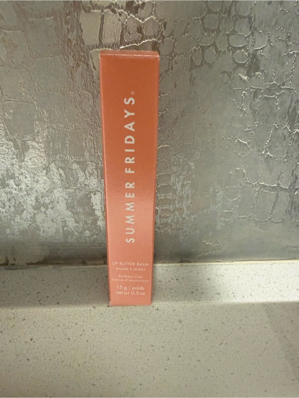 BNWT Summer Friday Lip Butter Balm, Birthday Cake, Limited Edition!